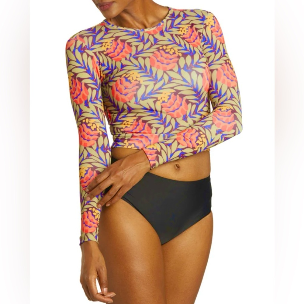 Seea Free People Palomar Crop Top Rashguard - Genoa XS